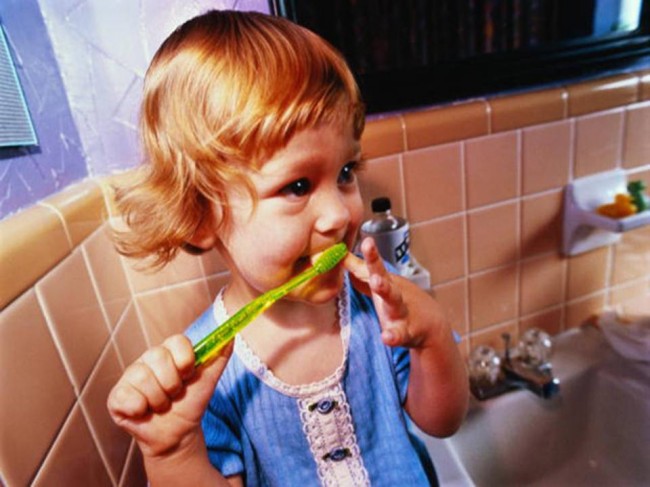 зубная щетка для младенцев